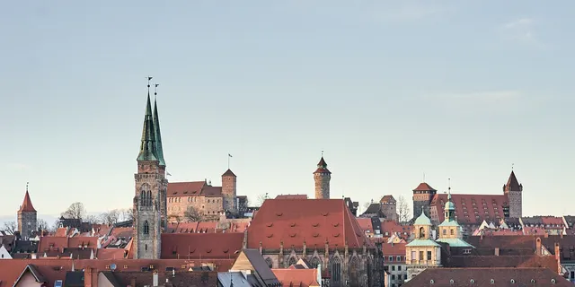 Skyline Nürnberg Altstadt