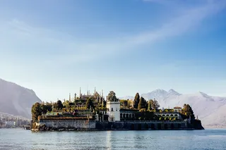 The Isola Bella in Lake Maggiore.